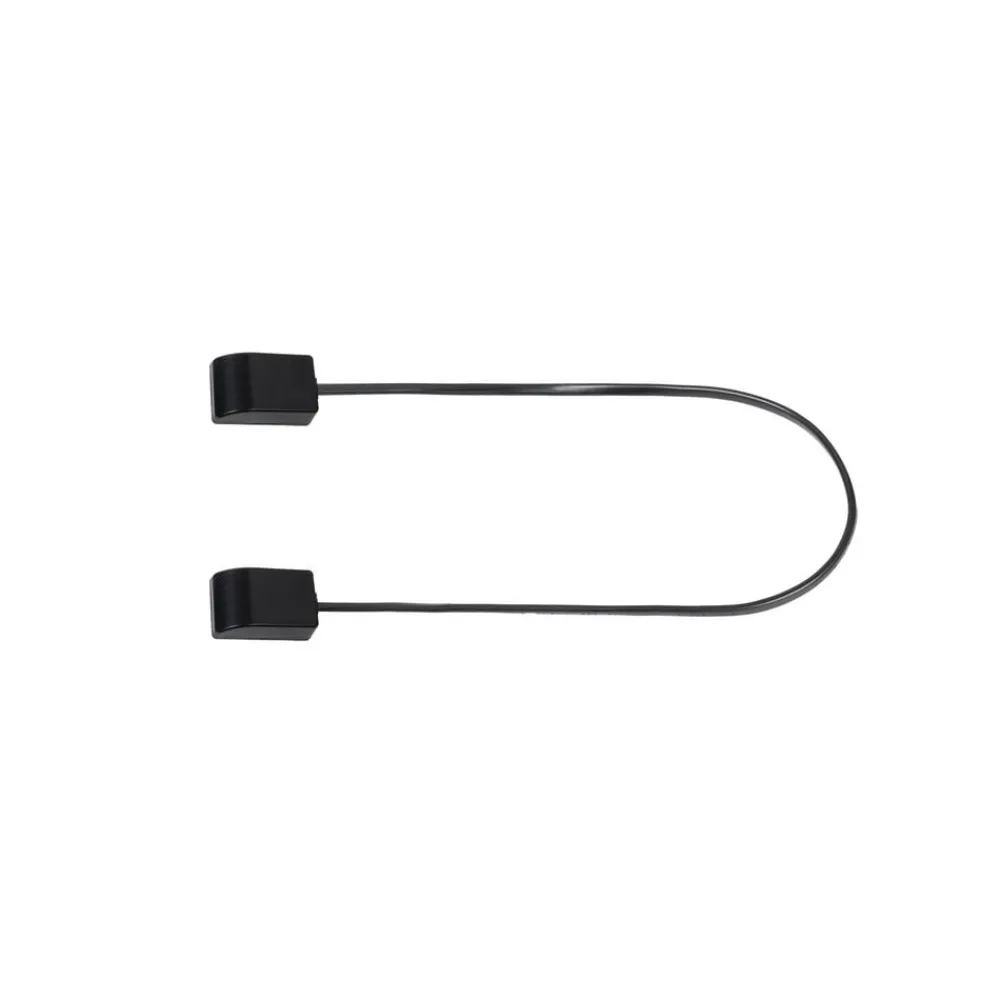 Lindby Skinnesystem > -stik Lumaro, kabellængde 54 cm, sort, PVC