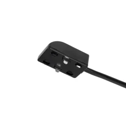 Lindby Skinnesystem > -stik Lumaro, kabellængde 54 cm, sort, PVC