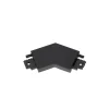 Skinnesystem ^ Lindby -stik Lumaro, sort, 135°, plast