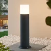 Lindby Sokkellamper > Tabyn sokkellampe, rund, mørkegrå