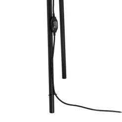 Terrassebelysning ^ Lucande Lindby terrasselampe Jaimy, 148 cm, stativ, aluminium