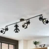Lindby Gang|Loftlamper > Tilen loftspot, 4 lyskilder, sort, metal, 125 cm