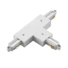 Lindby Skinnesystem > T-stik Linaro, hvid, 1-faset system