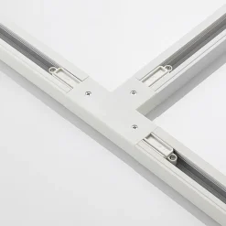 Lindby Skinnesystem > T-stik Linaro, hvid, 1-faset system
