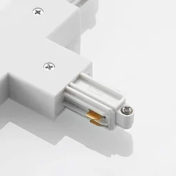 Lindby Skinnesystem > T-stik Linaro, hvid, 1-faset system