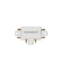 Lindby Skinnesystem > T-stik Lumaro, hvid, 5,4 cm, plast