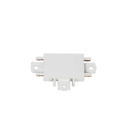 Lindby Skinnesystem > T-stik Lumaro, hvid, 5,4 cm, plast