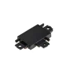 Lindby Skinnesystem > T-stik Lumaro, sort, 5,4 cm, plast
