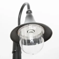 Lindby Lygtepæle > udendørslampe Daphne, 220 cm, sort, E27, IP44