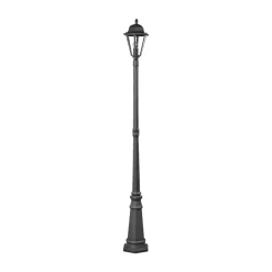 Lindby Lygtepæle > udendørslampe Edana, 211 cm, antracit, E27, IP44