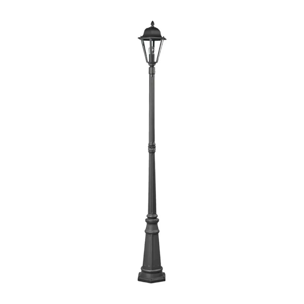 Lindby Lygtepæle > udendørslampe Edana, 211 cm, antracit, E27, IP44