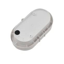 Lindby Terrassebelysning > udendørs LED-væglampe Alisha, hvid, plast, IP54