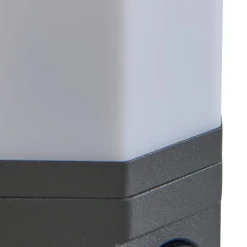 Lindby Væglampe Med Sensor > udendørs LED-væglampe Alaric, aluminium, antracit, sensor