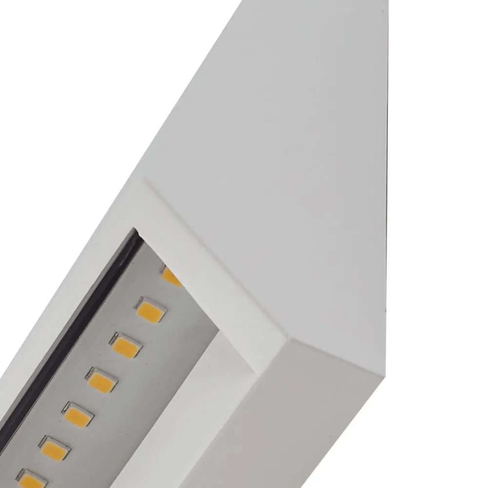 Terrassebelysning|Væglamper ^ Lindby udendørs LED-væglampe Appeso, længde 22 cm, sæt med 2 stk