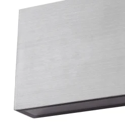 Lindby Terrassebelysning|Væglamper > udendørs LED-væglampe Jarte, grå, metal, 17 cm, IP54