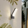 Lindby Væglampe Med Sensor|Terrassebelysning > udendørs LED-væglampe Korvik, 26 cm, antracit, sensor