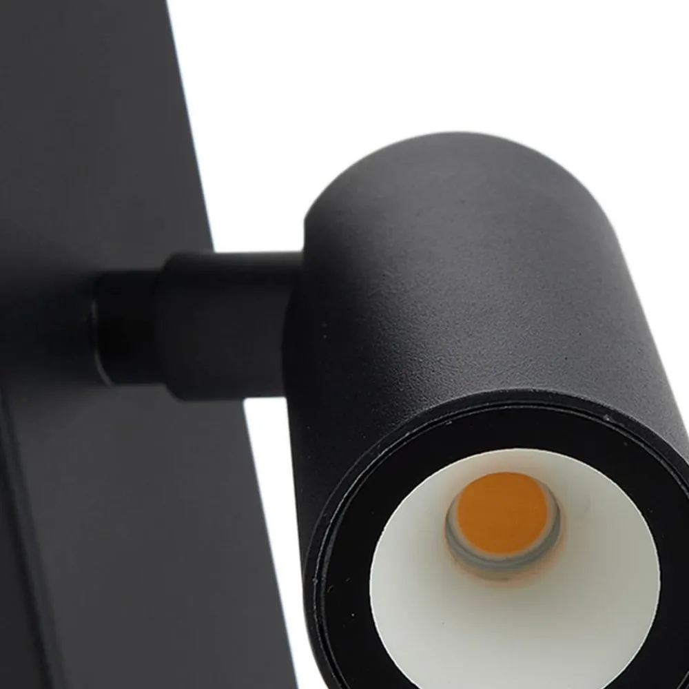 Lindby Væglampe Med Sensor|Terrassebelysning > udendørs LED-væglampe Larcie, 35 cm, 2 lyskilder, aluminium, sensor