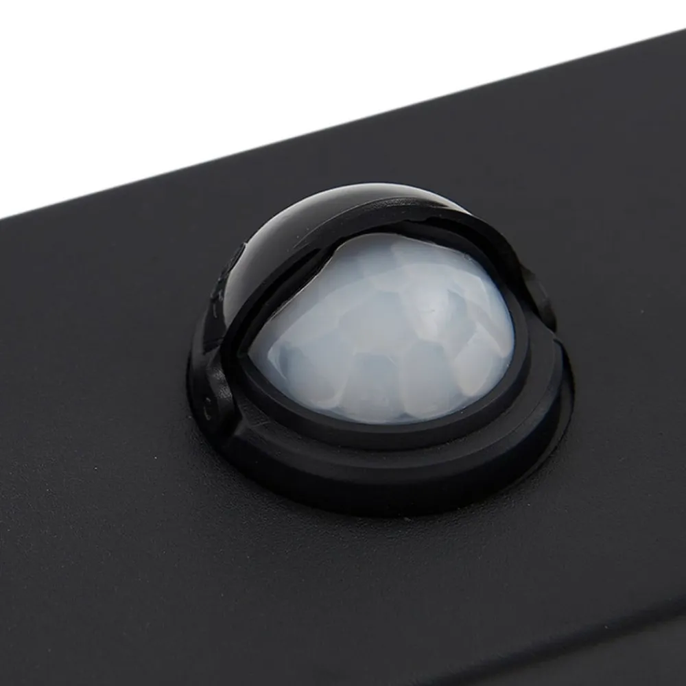 Lindby Væglampe Med Sensor|Terrassebelysning > udendørs LED-væglampe Larcie, 35 cm, 2 lyskilder, aluminium, sensor