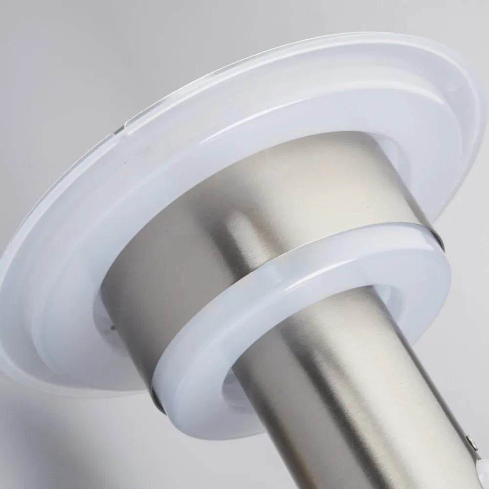 Væglampe Med Sensor|Terrassebelysning ^ Lindby udendørs LED-væglampe Lillie, sensor, højde 19 cm