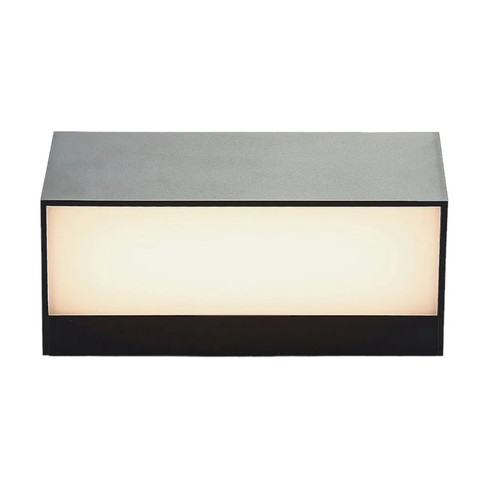 Terrassebelysning|Væglamper ^ Lindby udendørs LED-væglampe Nienke, 23 cm, saltvandsresistent, IP65