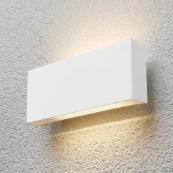 Terrassebelysning|Væglamper ^ Lindby udendørs LED-væglampe Safira, metal, op/ned, IP44