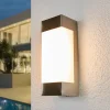 Lindby Væglamper > udendørs LED-væglampe Severina, stål, IP44