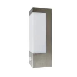Væglampe Med Sensor|Væglamper ^ Lindby udendørs LED-væglampe Severina, 25 cm, sensor, stål
