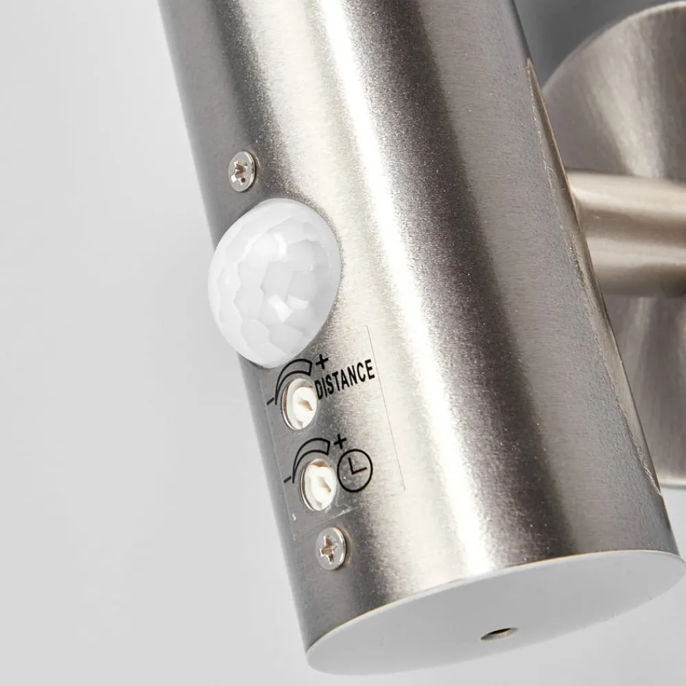 Lindby Væglampe Med Sensor|Væglamper > udendørs LED-væglampe Tiga, bevægelsessensor, IP44