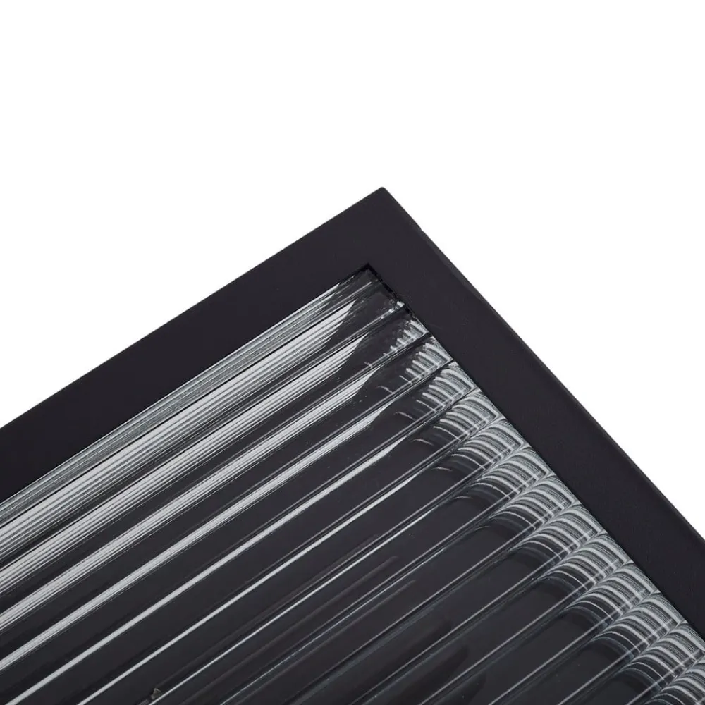 Lindby Udendørs Loftlamper > udendørs loftlampe Bolgar, sort, metal, glas