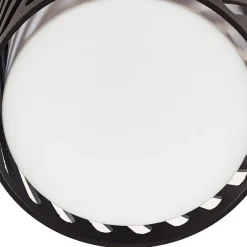 Udendørs Loftlamper ^ Lindby udendørs loftlampe Lurinda, 10,5 cm, sort, aluminium,