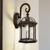 Lindby Væglamper > udendørs væglampe Adelisa, guld antik, aluminium, højde 39 cm