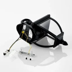 Terrassebelysning|Væglamper ^ Lindby udendørs væglampe Cerys, sort, plast, højde 37 cm