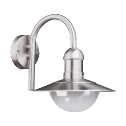 Lindby Terrassebelysning|Væglamper > udendørs væglampe Damion, 30 cm, stål, E27, IP44
