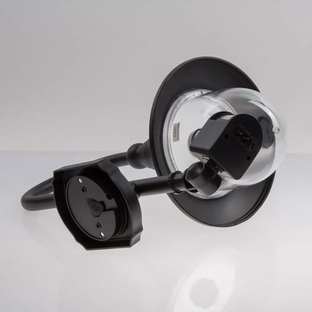 Lindby Væglampe Med Sensor|Væglamper > udendørs væglampe Daphne, sort, sensor, metal, E27