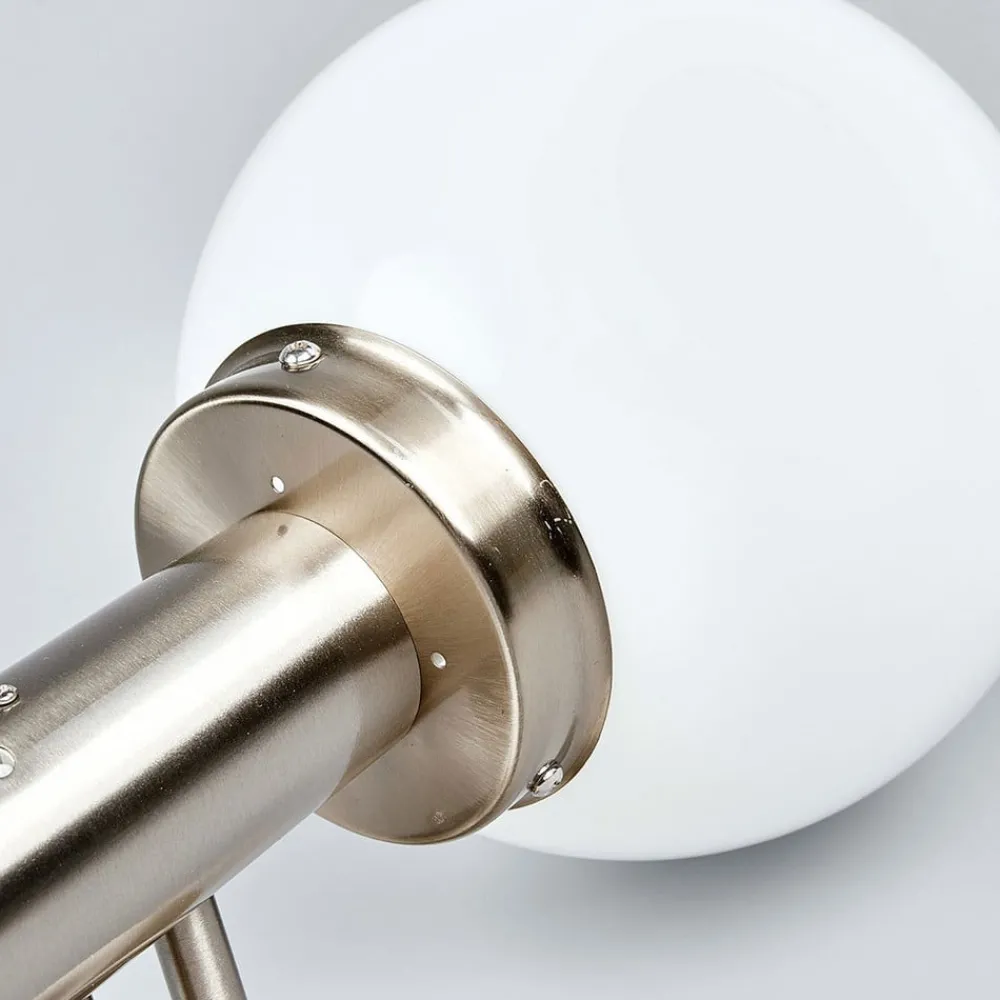 Lindby Væglampe Med Sensor|Terrassebelysning > udendørs væglampe Nada, stål, glas, sensor, E27