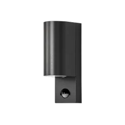 Væglampe Med Sensor|Væglamper ^ Lindby udendørs væglampe Palina, sensor, IP44, antracit