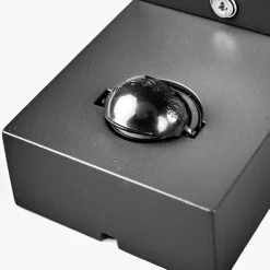 Væglampe Med Sensor|Væglamper ^ Lindby udendørs væglampe Palina, sensor, IP44, antracit