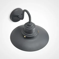 Lindby Væglamper > udendørs væglampe Roisin, antracit, metal, 31 cm