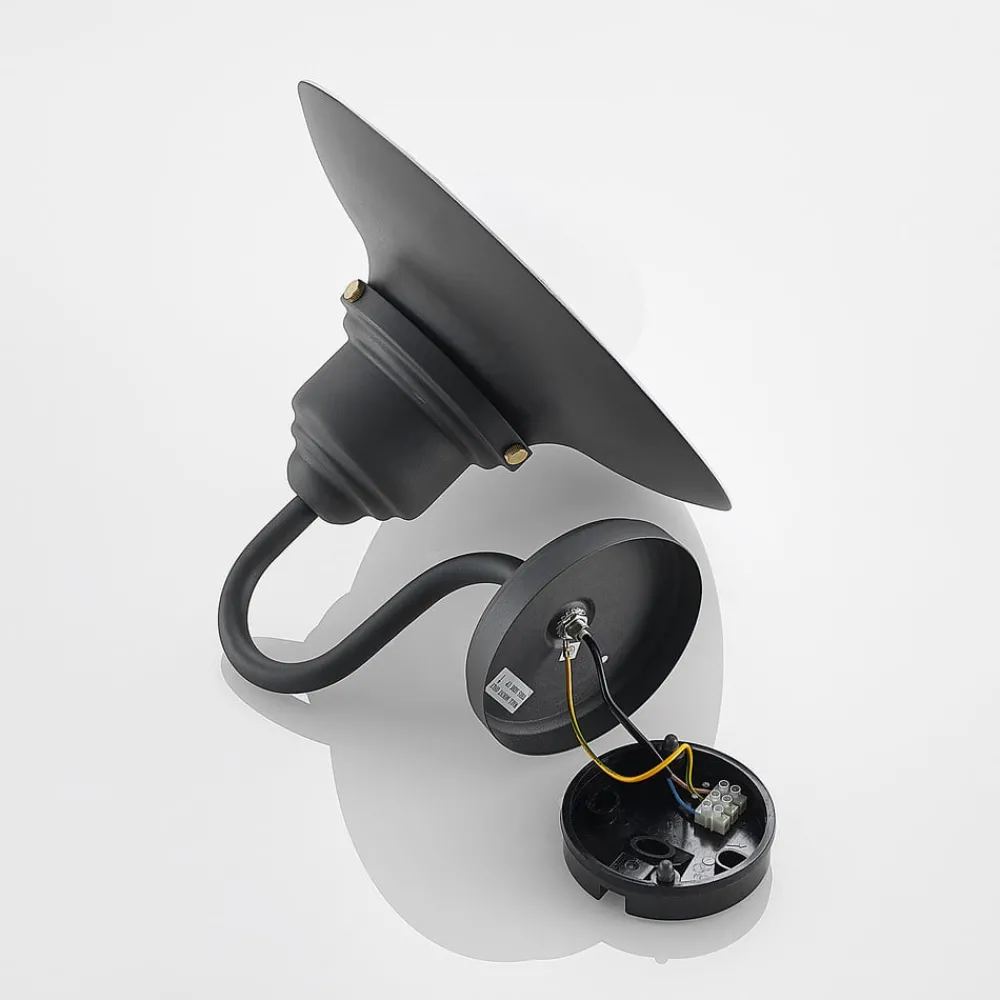 Lindby Væglamper > udendørs væglampe Roisin, antracit, metal, 31 cm
