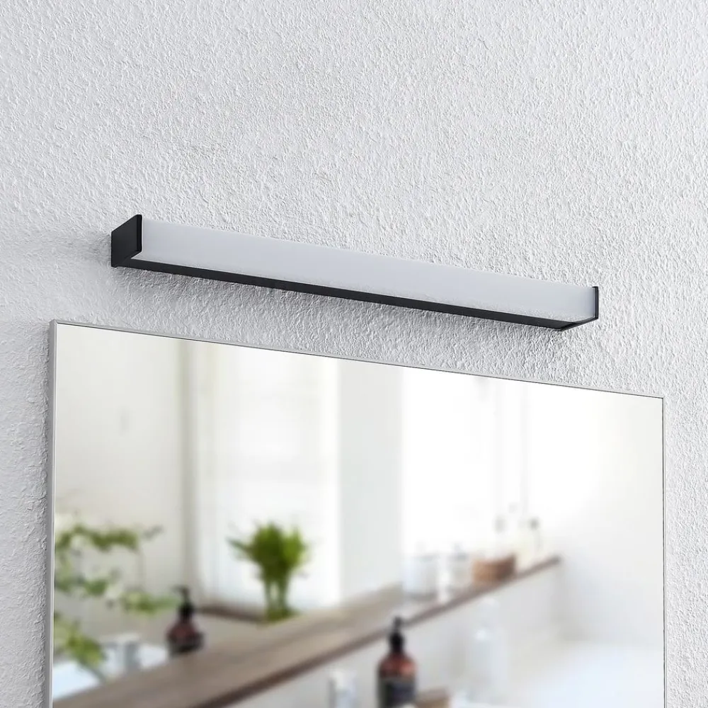Lindby Væg- Og Spejllamper|Væglamper > Ulisan LED-væglampe til bad, kantet 58,8 cm