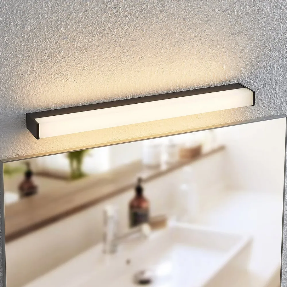 Lindby Væg- Og Spejllamper|Væglamper > Ulisan LED-væglampe til bad, kantet 58,8 cm