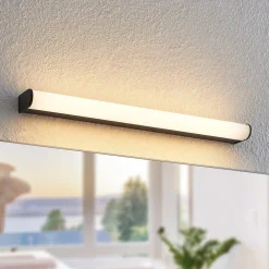 Lindby Væg- Og Spejllamper|Væglamper > Ulisan LED-væglampe til bad, rund, 58,8 cm