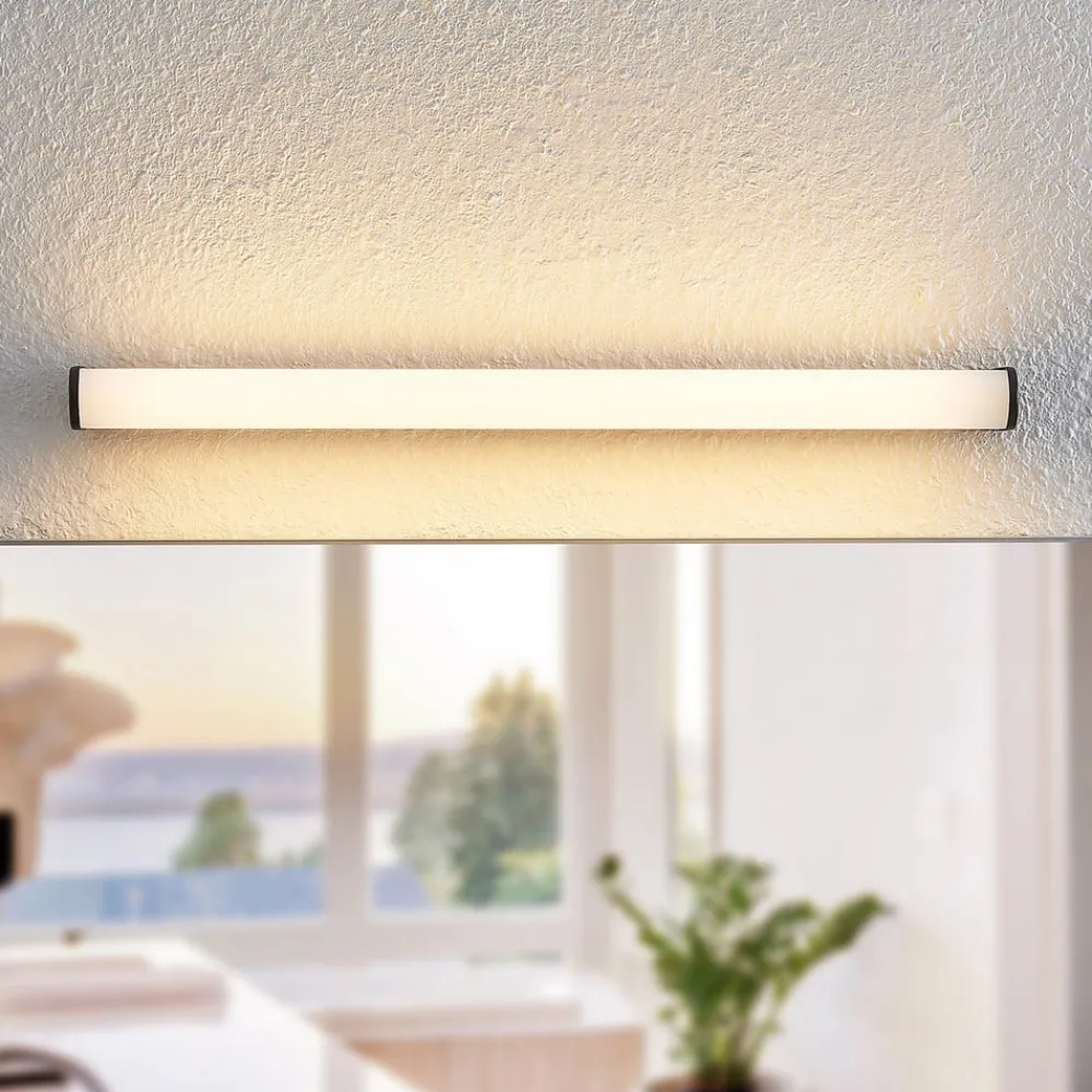 Lindby Væg- Og Spejllamper|Væglamper > Ulisan LED-væglampe til bad, rund, 58,8 cm