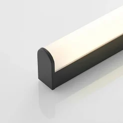 Lindby Væg- Og Spejllamper|Væglamper > Ulisan LED-væglampe til bad, rund, 58,8 cm