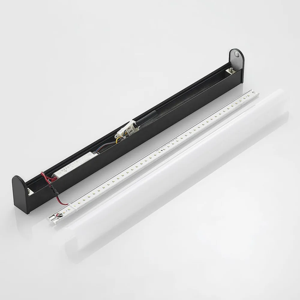 Lindby Væg- Og Spejllamper|Væglamper > Ulisan LED-væglampe til bad, rund, 58,8 cm