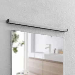 Lindby Væg- Og Spejllamper|Væglamper > Ulisan LED-væglampe til bad, rund, 88,8 cm