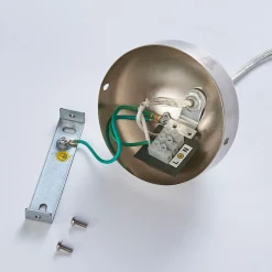 Pendellamper|Pendellamper ^ Lindby Valeria hængelampe, hvid, glas, Ø 40 cm, E27