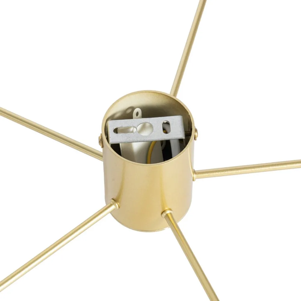 Loftlamper|Loftlamper ^ Lindby Valisa loftslampe, guld, 5-lys