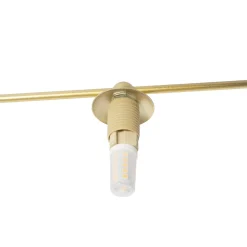 Loftlamper|Loftlamper ^ Lindby Valisa loftslampe, guld, 5-lys