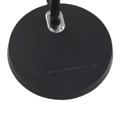 Lindby Arbejdsrum/Kontor|Bordlamper > Valtorin LED-skrivebordslampe, sort